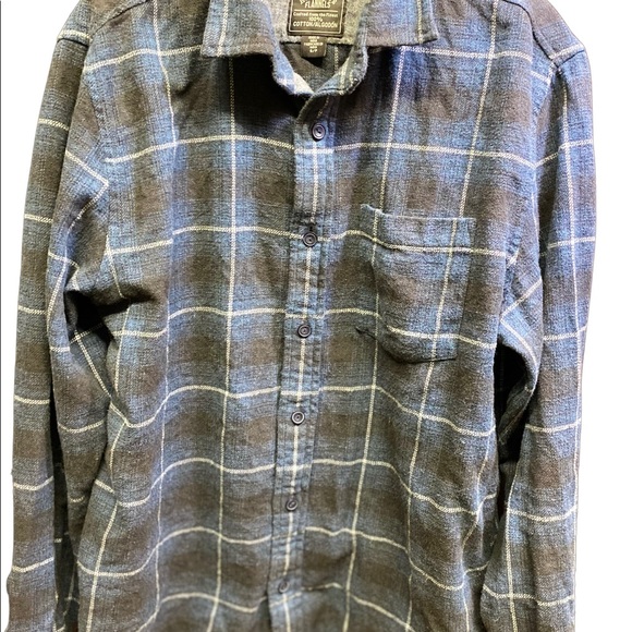 Grayers charcoal blue flannel - Picture 3 of 8